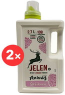 JELEN Fabric Softener Lilac 2× 2.7l (216 Washings) - Fabric Softener