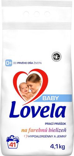 LOVELA Baby na farebnú bielizeň 4,1 kg (41 praní) - Prací prášok - Hlavný obrázok