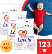 LOVELA Baby színes ruhákhoz 3 × 4,1 kg (123 mosás) - Mosószer
