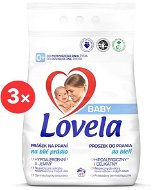 LOVELA Baby fehér ruhákhoz 3×4,1 kg (123 mosás) - Mosószer