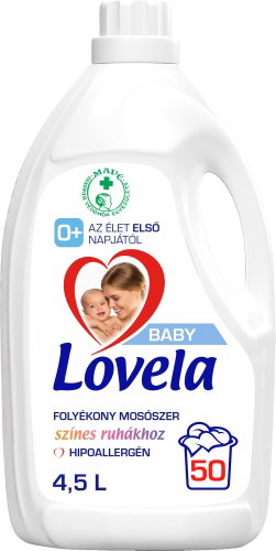 LOVELA Baby Színes ruhához 4,5 l (50 mosás) - Mosógél - Fő fotó