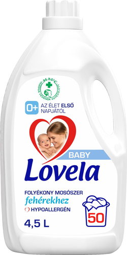 LOVELA Baby Fehér ruhához 4,5 l (50 mosás) - Mosógél - Fő fotó