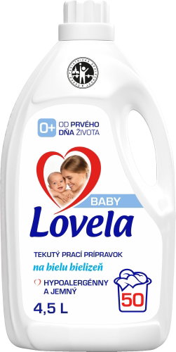 LOVELA Baby na bielu bielizeň 4,5 l (50 praní) - Prací gél - Hlavný obrázok