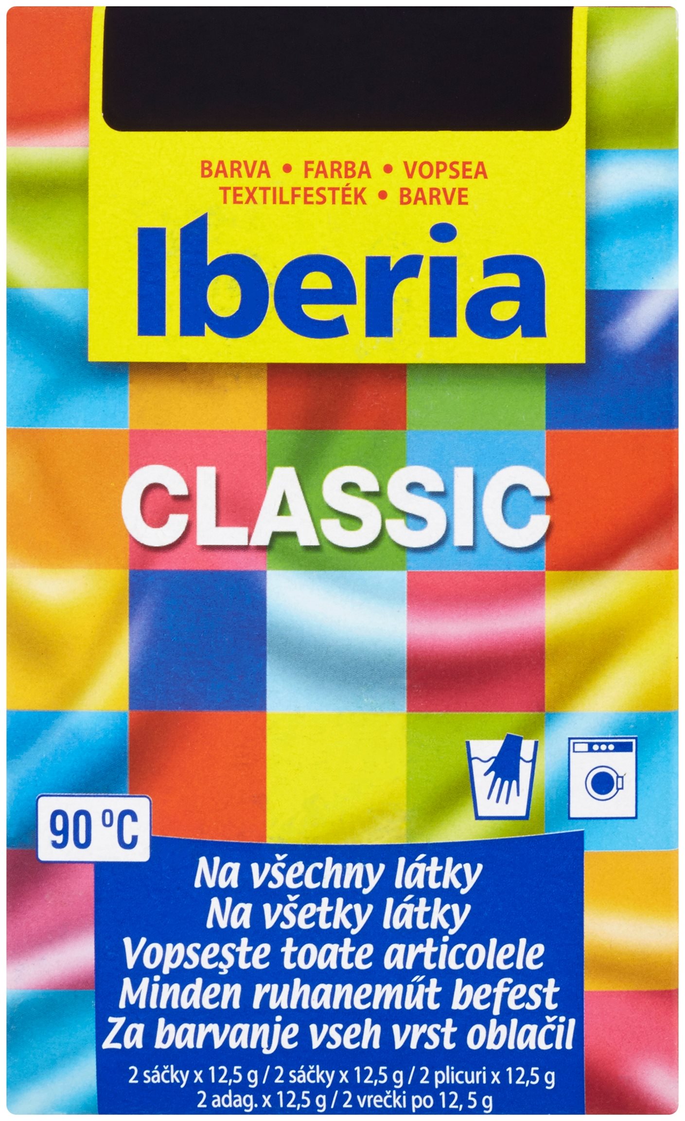 IBERIA 2×12,5 g, fekete
