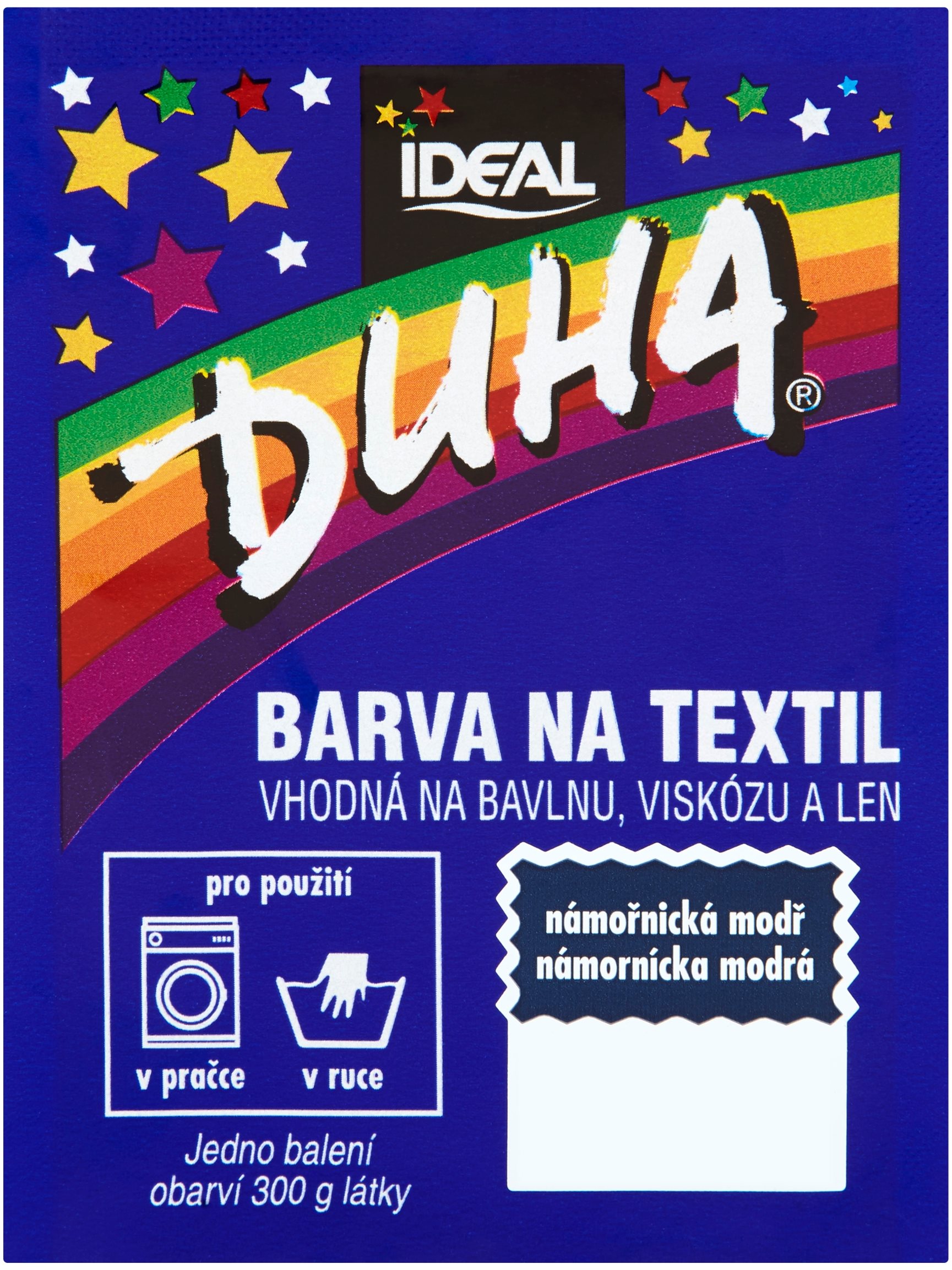 DUHA textilfesték, tengerészkék, 15 g