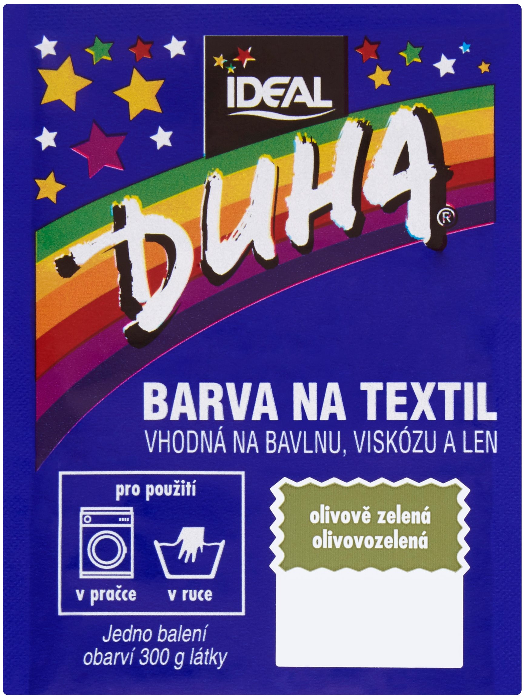 DUHA textilfesték, olívazöld, 15 g
