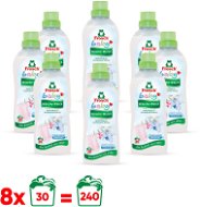 FROSCH Infant and baby fabric softener 8 × 750 ml (240 washes) - Eco-Friendly Detergent