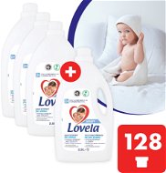 LOVELA Baby fehér ruhaneműre 4 × 2,9 l (128 adag) - Mosógél