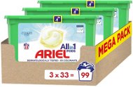 ARIEL All-in-1 Pods Sensitive 3 × 33 pcs - Washing Capsules