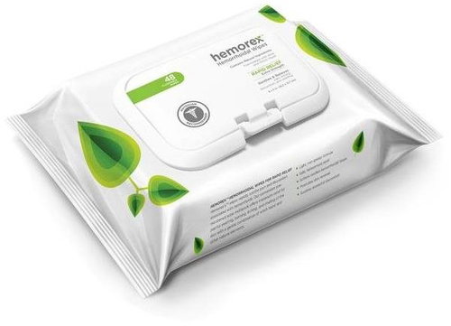 Hemorex wet wipes for hemorrhoids multipack 48 pcs - Wet Wipes - Main image