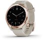 Garmin Approach S42 Rose Gold/Light Sand Silicone Band - Smart Watch
