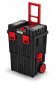 Kufrík na náradie Modulárny kufor na náradie s transp. kolieskami HEAVY čierny 450 × 360 × 640 - Kufr na nářadí