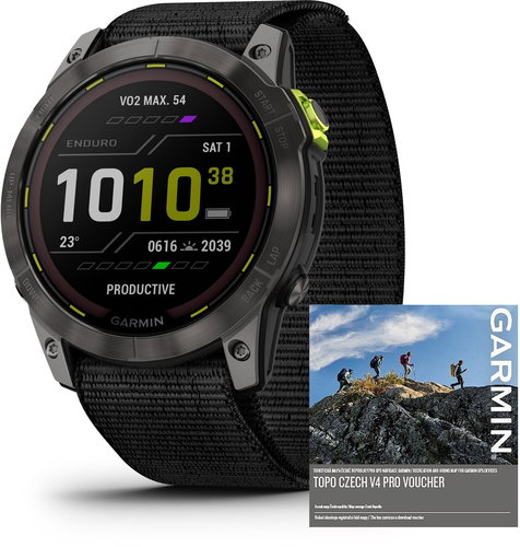 Garmin Enduro 2 black - Smart Watch - Main image