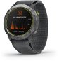Garmin Enduro Steel/Grey UltraFit Nylon Strap - Nylonarmband - Smartwatch