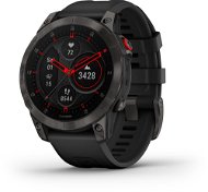 Garmin Epix Sapphire Titan Black/Black Band - Smart hodinky