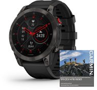 Garmin Epix Sapphire Titan Black/Black Band - Smart Watch