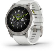Garmin Epix Sapphire Titan / White Band - Smartwatch