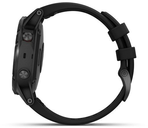 Garmin Fenix 5 Plus Sapphire Black Black Band Smart Watch Alza.cz