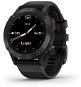 Garmin Fenix 6 Glass, Black/Black Band - Smartwatch