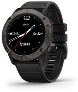Garmin Fenix 6X Pro Sapphire Carbon Gray DLC/Black Band - Smartwatch