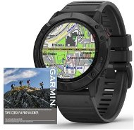 Garmin Fenix 6X Pro Glass, Black/Black Band (MAP/Music) - Smart Watch