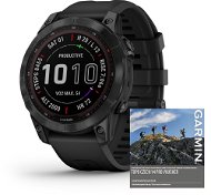 Garmin Fenix 7 PRO Sapphire Solar Black DLC Titanium/Black Band - Smart Watch