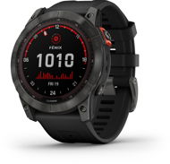 Okosóra Garmin Fenix 7X Solar Slate Gray/Black Band - Chytré hodinky