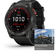 Smart hodinky Garmin Fenix 7X Solar Slate Gray/Black Band - Chytré hodinky