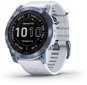 Garmin Fenix 7X Sapphire Solar Mineral Blue DLC Titanium/Whitestone Band - Smart hodinky