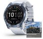 Garmin Fenix 7X PRO Sapphire Solar Mineral Blue DLC Titanium/Whitestone Band - Smart Watch