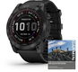 Garmin Fenix 7X Sapphire Solar Black DLC Titanium/Black Band - Chytré hodinky