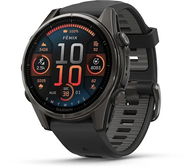Garmin Fenix 8 43mm AMOLED Sapphire Titanium Black/Pebble Grey Band - Chytré hodinky