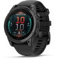 Garmin Fenix E 47mm Slate Gray Steel/Black Band - Chytré hodinky