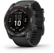 Garmin Fenix 7X Pro Sapphire Solar Carbon Gray DLC Titanium - Smart Watch