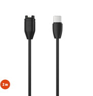 FIXED for Garmin Forerunner/Fenix/Venu/Vívoactive/Instinct 2m black - Watch Charger