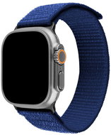 FIXED Nylon Sporty Strap for Apple Watch Ultra 49mm dark blue - Watch Strap