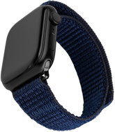 FIXED Nylon Sporty Strap for Apple Watch 38/40/41mm dark blue - Watch Strap