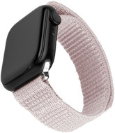 FIXED Nylon Sporty Strap for Apple Watch 38/40/41mm rose gold - Watch Strap