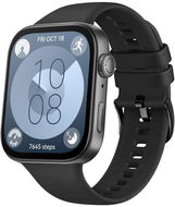 FIXED Silicone Strap pro Huawei Watch FIT 3 černý - Řemínek