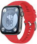 Řemínek FIXED Silicone Strap pro Huawei Watch FIT 3/4 červený - Řemínek