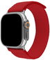 FIXED Nylon Sporty Strap pro Apple Watch Ultra 49mm červený - Řemínek