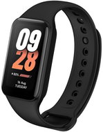 FIXED Silicone Strap for Xiaomi Smart Band 8 Active/9 Active black - Watch Strap