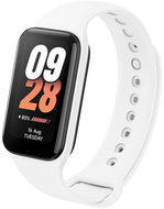 FIXED Silicone Strap for Xiaomi Smart Band 8 Active/9 Active white - Watch Strap