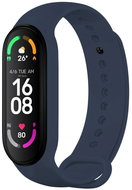 FIXED Silicone Strap pro Xiaomi Band 7/ Mi Band 6/ Mi Band 5 modrý - Řemínek