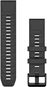 Řemínek Garmin silikonový QuickFit 22 - Graphite - Řemínek