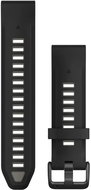 Garmin Silicone QuickFit 20 - Black/Pebble Gray - Watch Strap