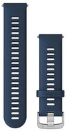 Garmin Quick Release (22 mm) silicone, Tidal Blue - Silver - Watch Strap