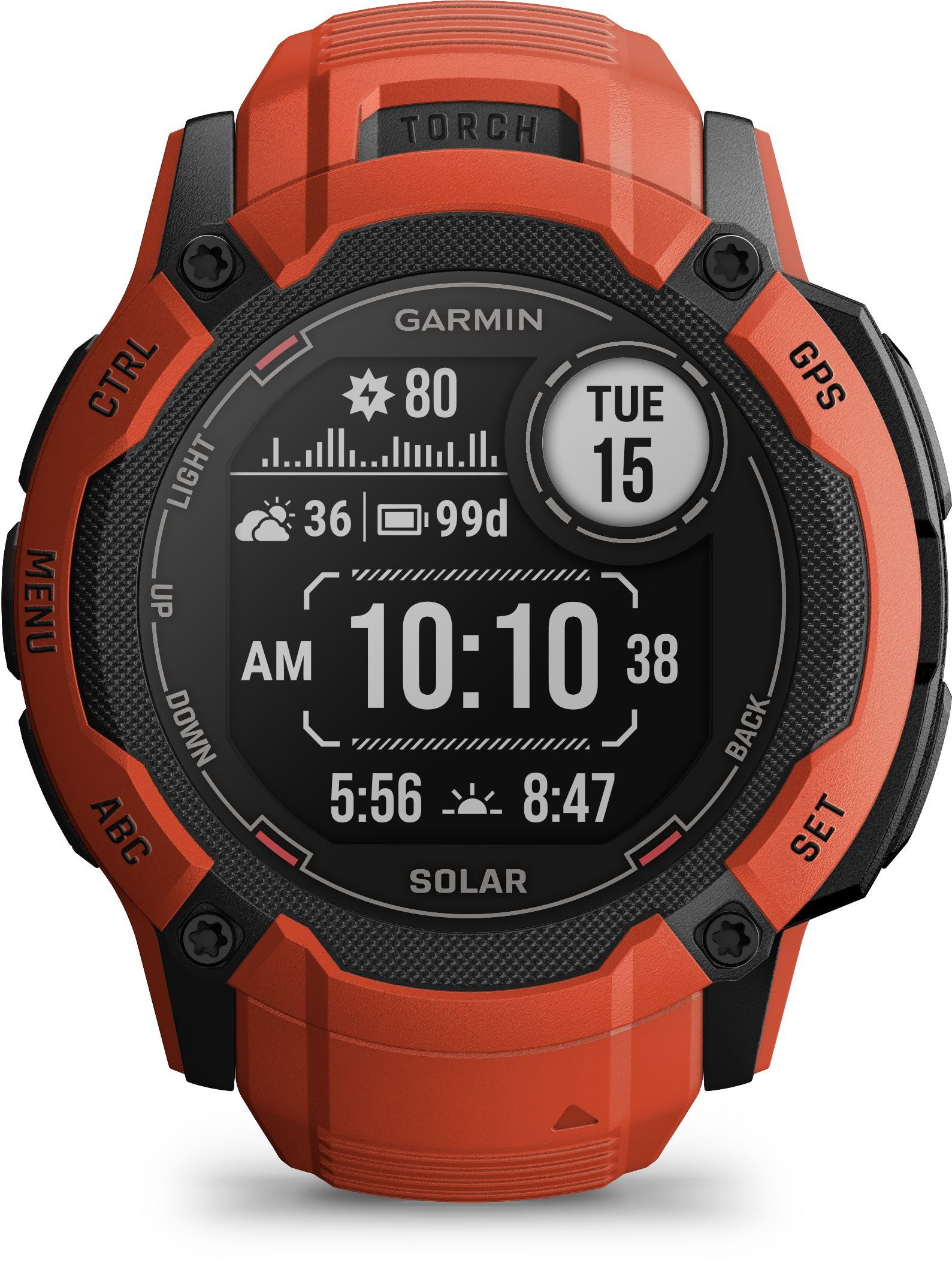 Garmin Instinct 2X Solar Flame Red Chytre hodinky Alza.cz