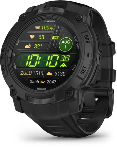 Garmin Instinct 3 50mm AMOLED Tactical Edition Black - Smart Watch - Main image