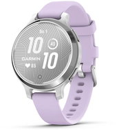 Garmin Lily 2 Active Silver/Purple Jasmine Silicone Band - Smart Watch